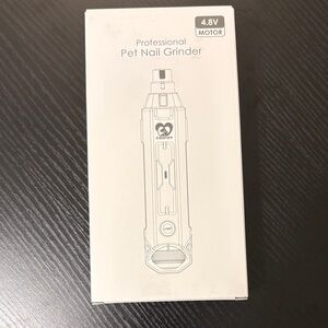 Casfuy 6 speed NWT professional pet nail grinder